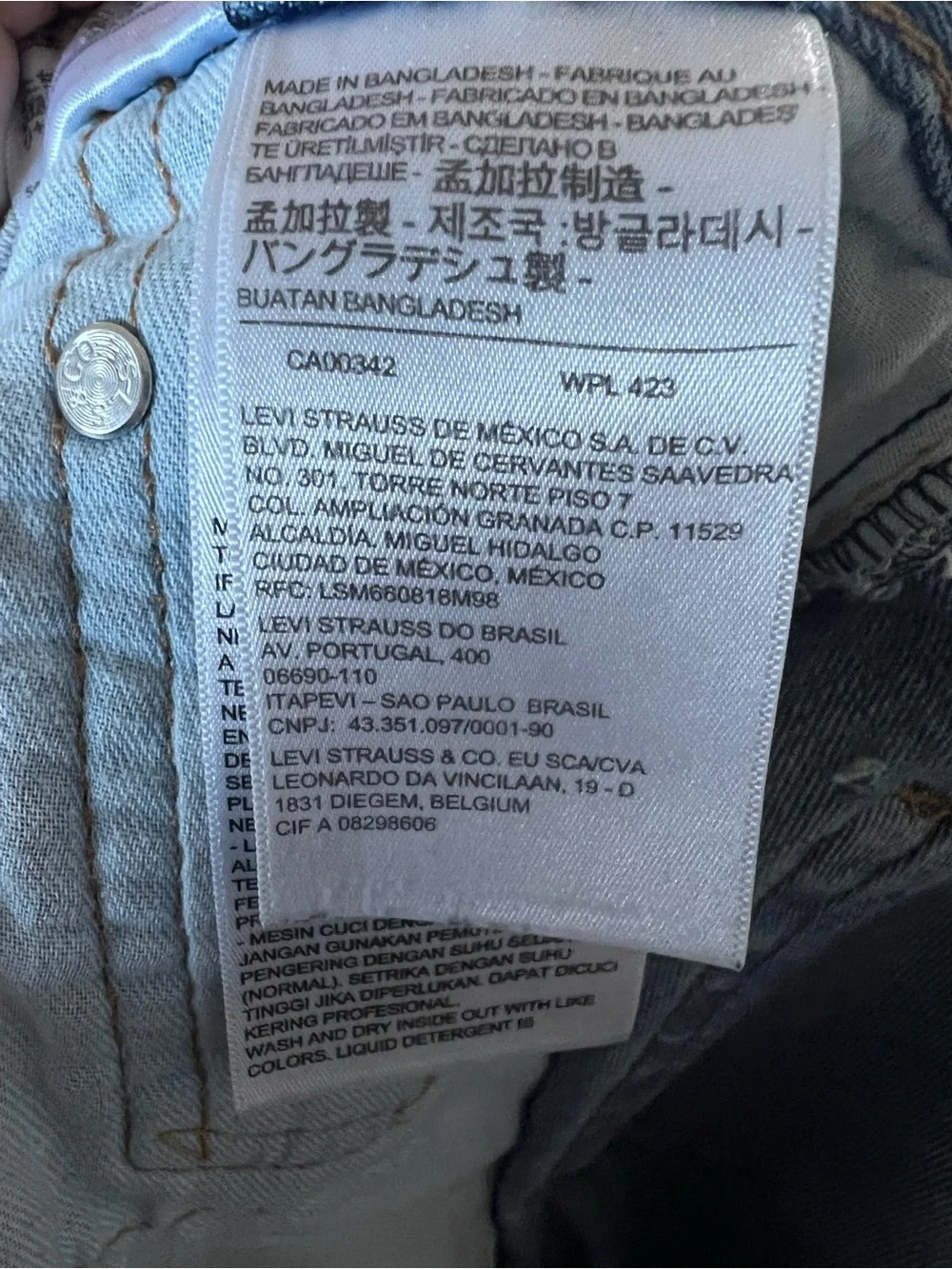 Levis classic straight